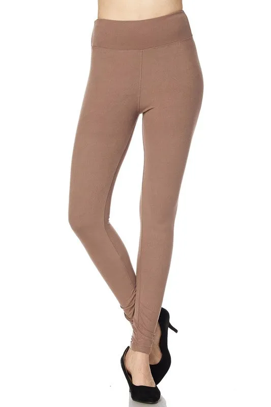 Brushed Yoga Waist Leggings