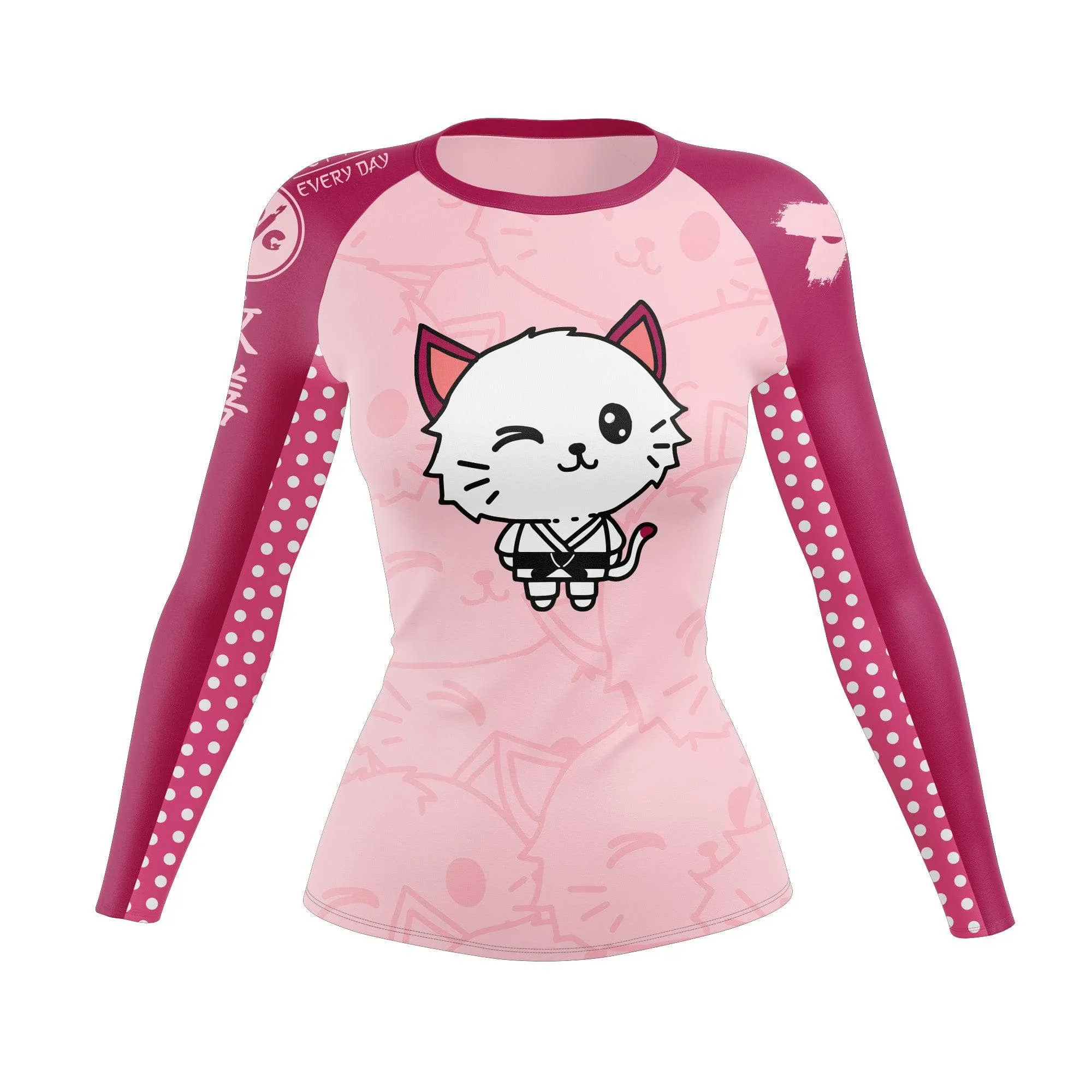 Cat Jitsu Women's BJJ Rash Guard