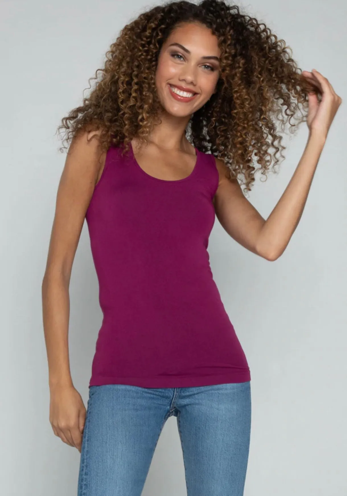 C'EST MOI BAMBOO SHORT TANK*