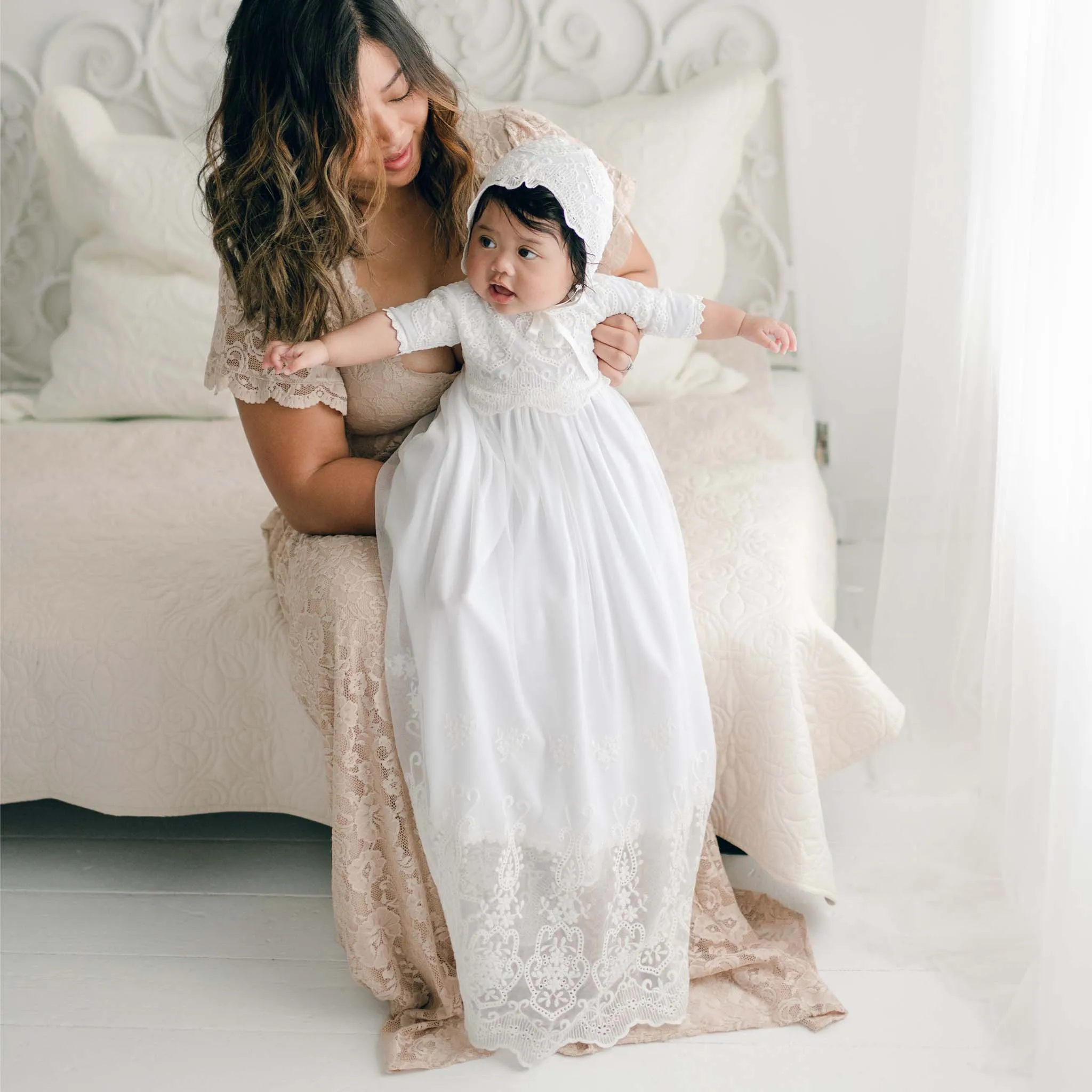 Eliza Blessing Gown & Bonnet