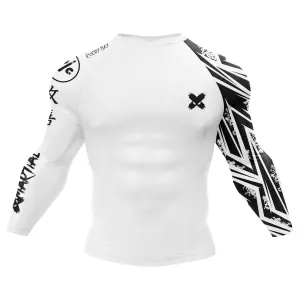 Full Minimalist Rank BJJ Rash Guard