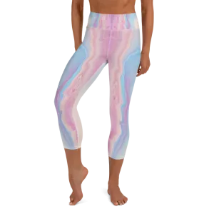 Harmony High Waist Yoga Capri Leggings