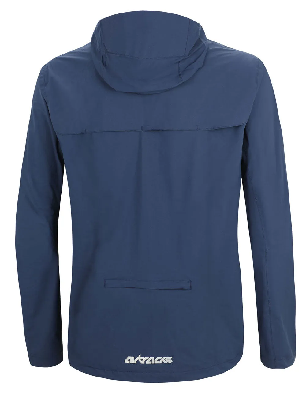 Herren Regenjacke / Fahrradjacke mit Kapuze Pro Line Navy Blau Setprodukt