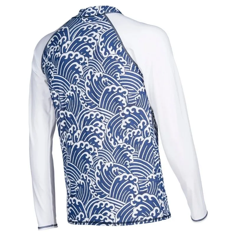 MEN'S LONG SLEEVE ALLOVER RASH VEST