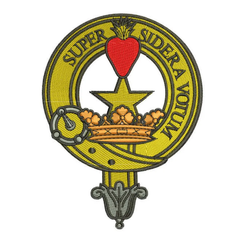 Rattray Clan Crest Embroidered Polo