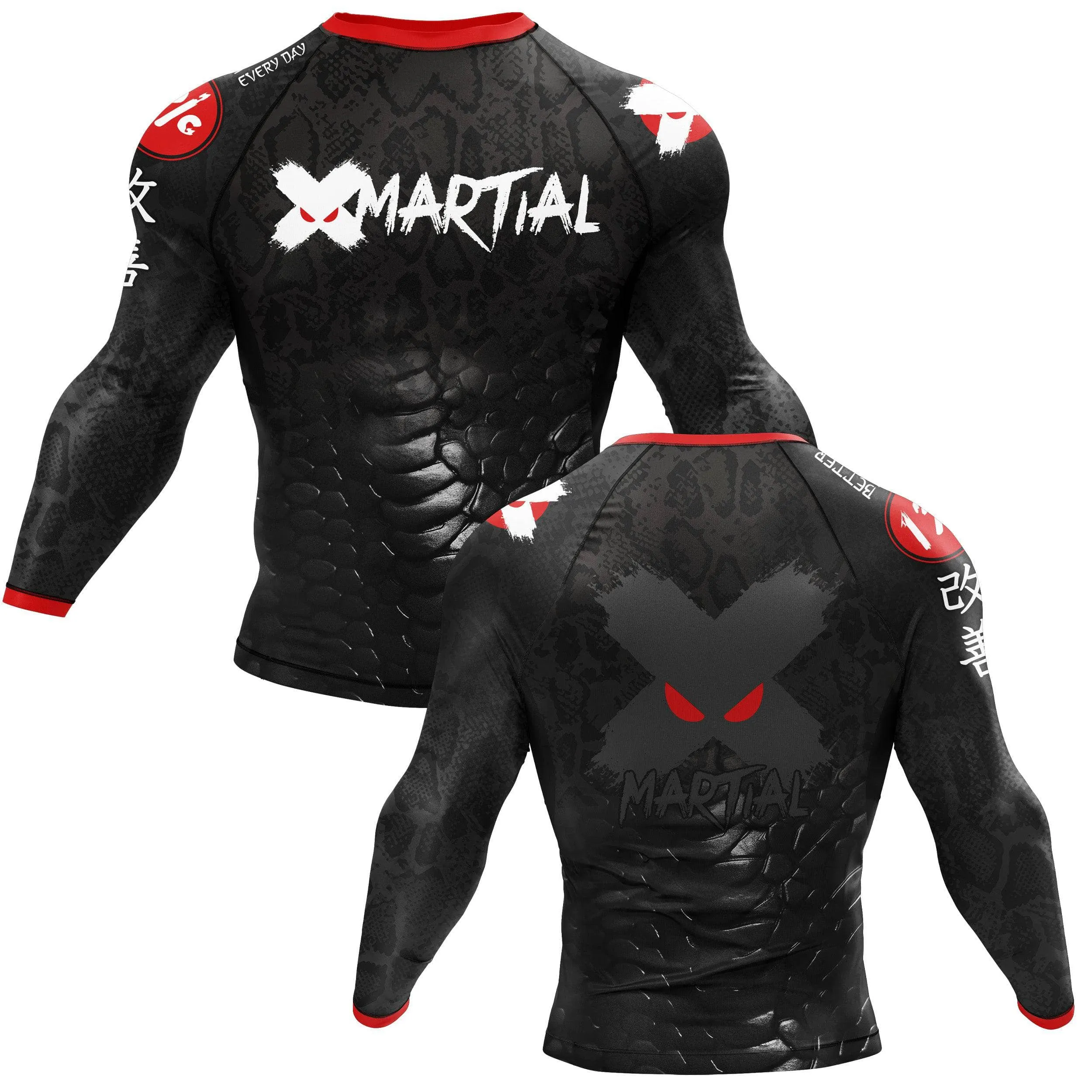 Venomous Rank BJJ Rash Guard