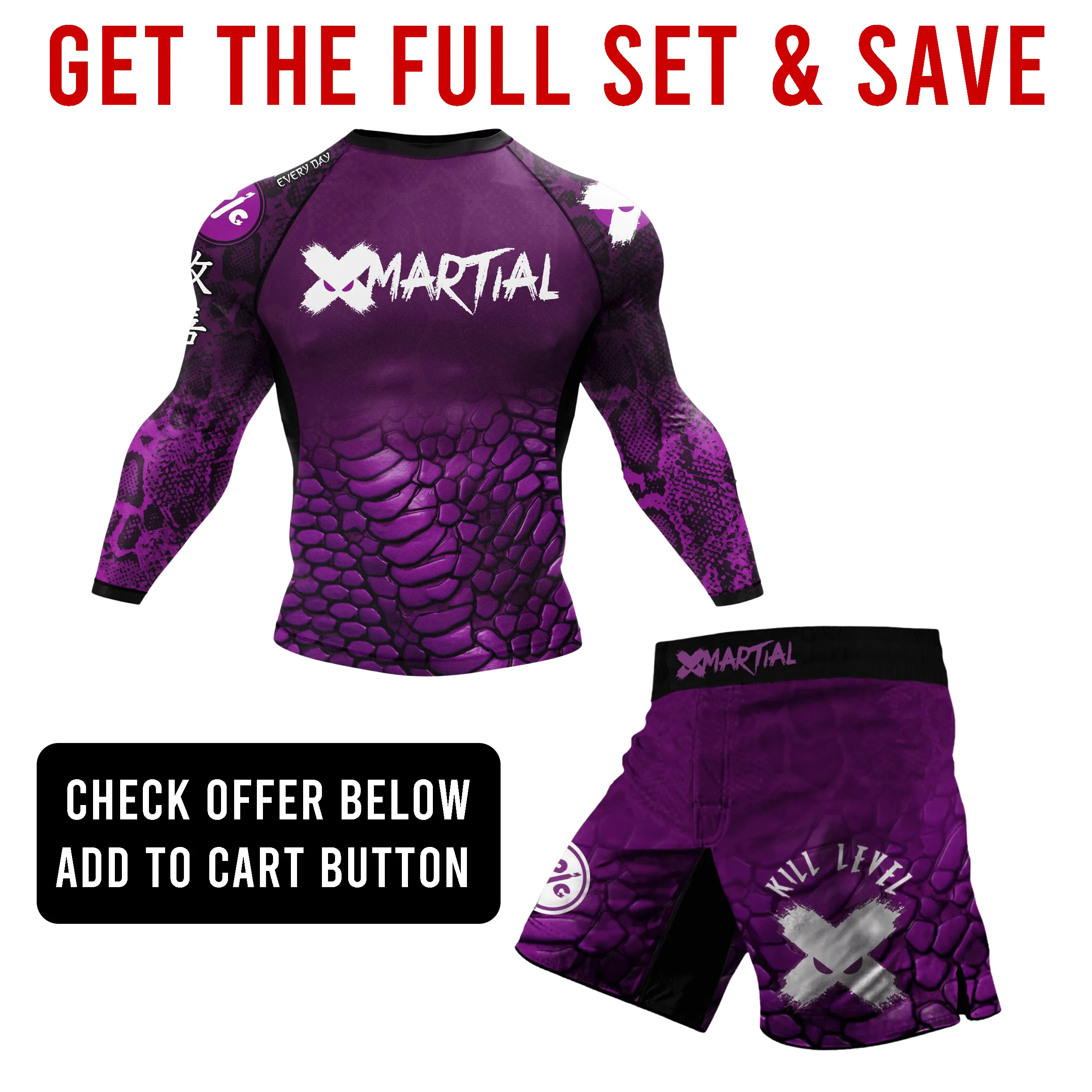 Venomous Rank BJJ Rash Guard
